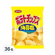 KOIKEYA 湖池屋 POTATO CHIPS 平切洋芋片 海苔鹽口味