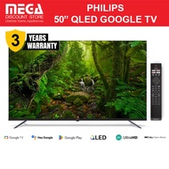 PHILIPS 50PQT8169 50" 4K UHD GOOGLE QLED TV