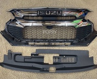 กระจังหน้าดีแมค ปี2024 ตัวเตี้ยแบบถอดเปลี่ยน สีชุปโครเมี่ยม front grill dmax 2024 isuzu dmax Dmax