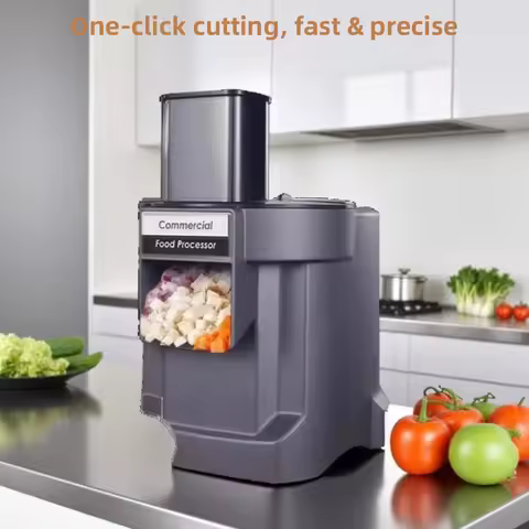 Commercial Vegetable Cutting Machine Automatic Vegetable Carrot Potato Chopper Slice Shred And Diced