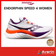 Saucony Endorphin Speed 4 Women ครบทุกสี (ฟรี! ตารางซ้อม) รองเท้าวิ่งถนนสำหรับทำความเร็ว