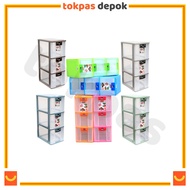 Pressa Container XL 3 Lion Star PR 23 3-Layer CD Storage Drawer LS-061