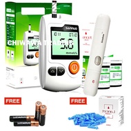 🔥 HOT 🔥Mesin Alat Check Kandungan Gula Dalam Darah Glucometer Blood Glucose Monitor Meter Device + T