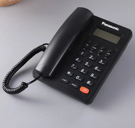 Panasonic โทรศัพท์บ้าน KX-TSC8206CIDTelephone โทรศัพท์ตั้งโต๊ะแบบมีสาย (สายเดี่ยว) โทรศัพท์บ้าน โทรศ
