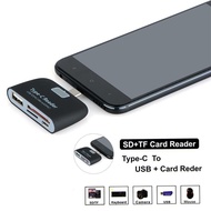 ถูกที่สุด!!! Card Reader USB 3.1 USB-C Card Reader Connection Adapter Hub TF SD for Type-C PC Phone ##ที่ชาร์จ อุปกรณ์คอม ไร้สาย หูฟัง เคส Airpodss ลำโพง Wireless Bluetooth คอมพิวเตอร์ USB ปลั๊ก เมาท์ HDMI สายคอมพิวเตอร์