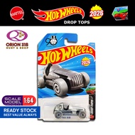 Hot Wheels 2026 Drop Tops Pass 'N Go 90th anniversary JJH30 Diecast Car Scale 1/64 Mattel