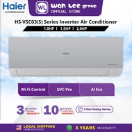 [SAVE4.0 NUR] Haier  1.0HP / 1.5HP / 2.0HP Inverter Air Conditioner VSC03 Series Wi-Fi Control UVC P