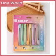 E-CLIP L Pastel color 8pcs