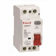 Elcb 1P+N / Rccb Himel 300mA 2 Pole 25A 40A