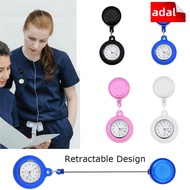 ADAL Pocket Watch Gift Quartz Clock Clip-on Fob Watch