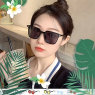 Red Cat Eye Sunglasses Women Fashion Retro Square Frame UV400 Protection Slimming Square Frame Glass