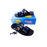 DOLPHIN sandal pria kulit asli/sandal pria dolphin kulit asli