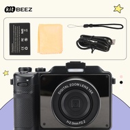 KP-3 Wifi Digital Camera 18X Zoom 4K HD Shooting Micro Single Camera 64MP DSLR Camera 1450mAh for Vl