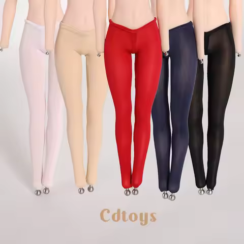 Cdtoys Cd003 1/6 Female Soldier Elastic Tight Leggings Stockings Fit 12" TBL PH Female Body