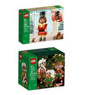 LEGO 40640 Nutcracker/40642 Cute Gingerbread Puzzle Building Block Toy Gift