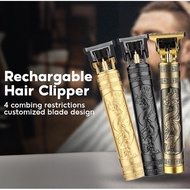 Vintage T9 Electric Rechargeable Hair Clipper Machine Professional Hair Barber Trimmer For Men Hair 