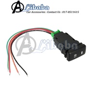 12V ON-OFF Push Switch LED Light