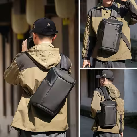 3-Way Photography Storage Bag for Fujifilm X-T30 II/X-S10 & Panasonic GX9 Hiking & Commute Camera Ba