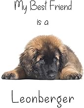 My best Friend is a Leonberger (Squared Paper): 6" x 9" Blank Quadrille (quad) ruled Journal Noteboo
