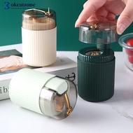 OKCATZONE One-Touch Pop-Up Toothpick Holder Toothpick Dispenser for Kitchen Restaurant Home Table Of