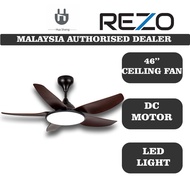 REZO VENZO CEILING FAN 46/5B LED LIGHT