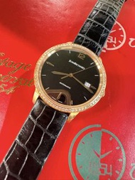 🧺洗衣街店🧺🌈🌈新返貨啦🌈🌈💎💎Jeanrichard 60119🌹18K玫瑰金款式🌹💎💎原裝鑽石圈💎💎自動透底機芯🖤原裝黑色面🖤38mm 連原裝18K紅金針扣 淨錶 🧡BW3077（旺角洗衣街店）