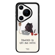 CASETiFY X Moonaries illo Cat Pattern Pattern Shockproof with MagSafe Case for Huawei Pura 70 / Pro 