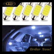 Car Interior Light LED Plate Dome Light C5W 2W Cool White 1 PCS - BA9S