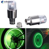 NOBELJIAOO 2Pcs LED Tire Valve Stem Caps Neon Light Auto Accessories For Car G1Q5
