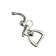 [xdnblun] Swivel Eyelet Snap Shackle, Quick-release Stainless Steel Clip Spring Shackle, Strap Shack