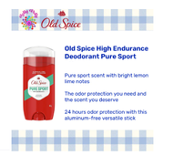 Old Spice High Endurance Deodorant Pure Sport