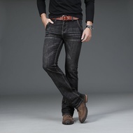 Jeans Men Men's Flared Jeans Boot Cut Leg Flared Jeans Men's Mid Waist Flared Denim Jeans