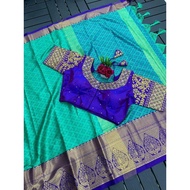 Saree with Readymade Saree Blouse