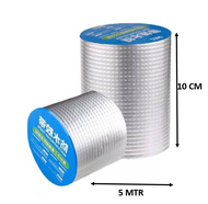 Lakban Aluminium Foil - Lakban Anti Bocor Anti Air - Super Strong Waterproof Tape Butyl