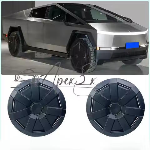 For Tesla Cybertruck Pickup Hubcap Wheel Center Protection Cover Modified Decorative Dummy