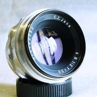 【悠悠山河 】收藏級 小B旋渦散景 稀有重版 Carl Zeiss Jena BIOTAR 58mm F2 1Q M42