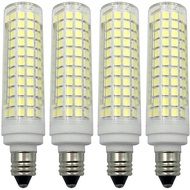 Lxcom Lighting E11 LED Corn Bulb 15W Dimmable Ceramic LED Light Bulbs 120W Equivalent 136 LEDs 2835 