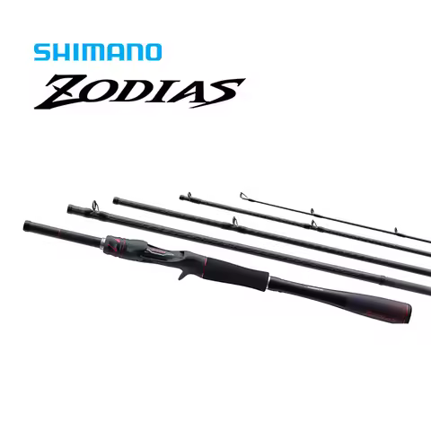 SHIMANO Original ZODIAS PACK TRAVEL Fishing Rod 4/5 SECTIONS L/ML/M/MH Action Carbon Fiber Bass Fish