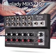 Muslady Konsol MIX5210 Audio Stereo Mixer, Mixer Audio Digital 10