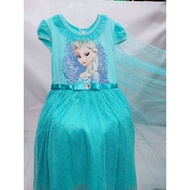 Frozen Dress With cape for kids ActualPhotoIsPosted