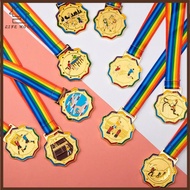 YELGIRL Award Medals, Encourage Badge Games Souvenir Gold Award, Team Competitions Prizes Metal Spor