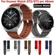 [HOT JUXXKWIHGWH 514] อย่างเป็นทางการหนังวงสำหรับหัวเว่ยนาฬิกา GT3 GT2 GT 2 3 Pro Runner 46มิลลิเมตรสายเดิม22มิลลิเมตร S Mart W Atch Watch Bands Easyfit สร้อยข้อมือ