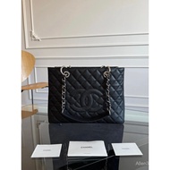 Chanel chane Brand New GST Barrel Bag Series Imported from Spain Cowhide Ball Pattern Feel Superb Bo