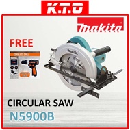 MAKITA N5900B CIRCULAR SAW 2,000W 235mm (9-1/4") + FREE KTO 12V 2 SPEED CORDLESS DRILL BATTERY (ORAN