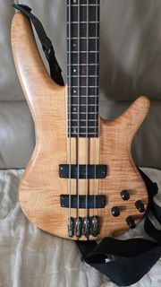 Korea 韓國 Ibanez prestige Bass 低音 結他  SR1000EFM 4-String Bass Guitar Maple Flame Top 吉他 貝斯