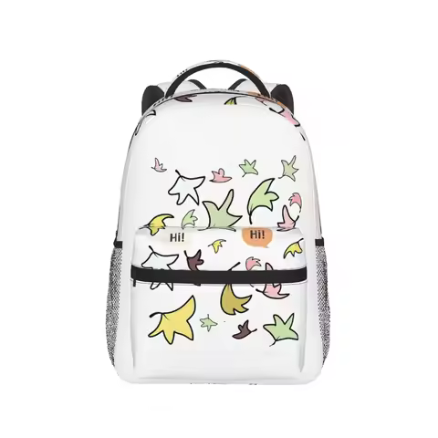 Heartstopper Leaves Hi Backpack Hot Sale Daypack Large Capacity Boys Girls BookBag School Bag Should