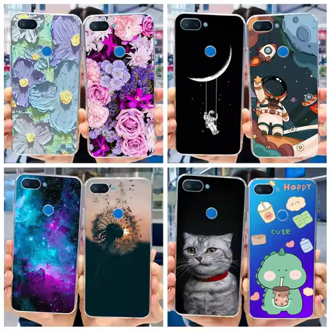 For Xiaomi Mi 8 Lite Case Fashion Soft Silicone Phone Case For Xiaomi Mi 8 SE / Mi 8 Pro Mi8 Lite Cl