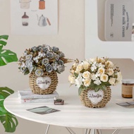 Flower Basket Living Room Artificial Flower Artificial Flower Decoration Table Flower Decoration Flo