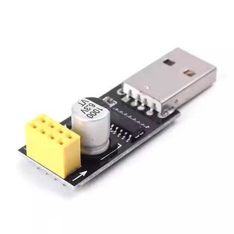 ESP01 Programmer Adapter UART GPIO0 ESP-01 Adaptater ESP8266 CH340G USB to ESP8266 Serial Wireless W