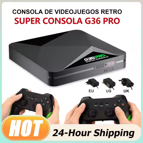 Super Console G36 Pro Game Box US/EU Retro Video Game Console Classic Arcade Games for PS1/NAOMI/Seg